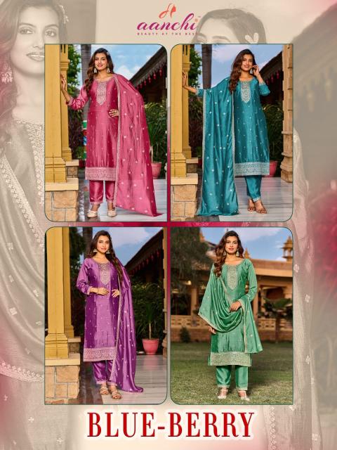 Aanchi blue berry wholesale dealers for kurti